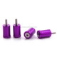 4 PCS Car Modified Isolation Column Engine Cover Blocked Up Screw Engine Turbine Ventilation Gasket Screw Washer (Purple)