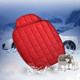 3 PCS / Set  Warm Car Seat Cover Cushion Five Seats Universal Two Front Row Seat Covers and One Back Row Seat Cover Car Non-slip Chair Pad Warm Car Mats No Back Plush Cushion(Red)