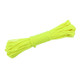 20m 9-Core Nylon+Polyester Full-light Outdoor Camping Tent Rescue Bundled Fluorescent Climbing Rope(Yellow)