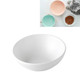 18cm/600ml Cat Dog Food Bowl Pet Ceramic Bowl, Style:Bowl(White)