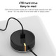 SH-016FXQ USB 2.0 to 4 USB 2.0 Interface Circular Splitter HUB