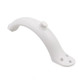 For Xiaomi Mijia M365 Electric Scooter Accessories Rear Wheel Fender with Hook(White)