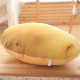 3D Creative Simulation Vegetable Pillow Plush Toy Broccoli Potato Cabbage Cushion Girls Birthday Gift(Potato)