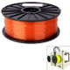 PLA 3.0 mm Transparent 3D Printer Filaments, about 115m(Red)