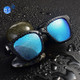 F002 Binaural Mini Smart Call Waterproof Bluetooth Glasses Earphone(Blue)