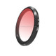 JSR Gradient Colored Lens Filter for Panasonic LUMIX LX10(Gradient Red)