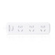 WK WP-P05 2500W 250V 6-hole Extension Wired Plugboard Fireproof Power Strip with Switch, Cable Length: 1.6m, CN Plug(White)