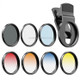 APEXEL APL-52UV-7G 7 in 1 HD Lens & Filter Kit