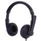 OVLENG Q5 Stereo Headset with Mic & Volume Control Key for Computer, Cable Length: 2m(Blue)