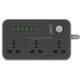 LDNIO SC3604 6 x USB Ports Multi-function Travel Home Office Socket, Cable Length: 2m, EU Plug