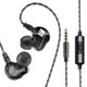 QKZ CK9 HiFi In-ear Four Unit Sports Music Headphones (Black)