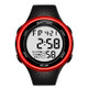 SANDA 375 Watch For Male Students Simple Casual Electronic Watch Sports Waterproof Luminous Watch(Red)