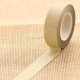 Flash Washi Sticky Paper Tape Label DIY Decorative Tape, Length: 10m(Light Gold)