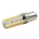 10 PCS BA15D 7W 152LED 3014 SMD 600-700 LM Warm White Dimmable  Silicone LED Corn Bulbs, AC 220V