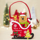 2 PCS Creative Christmas Felt Candy Basket Storage Basket Decoration(Fawn)