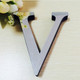 2 PCS Home Decoration Creative Personality English Letters Acrylic Mirror 3D DIY Wall Stickers(V)