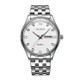 OLEVS 5570 Men Fashion Business Style Waterproof Quartz Watch(White)