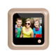 X5 2.4 inch Screen 2.0MP Security Camera No Disturb Peephole Viewer, Support TF Card(Gold)