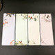 Elegant Pattern Paper Bookmark School Stationery Exquisite Small Gift(Birds and Flowers )