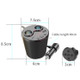 G63 Car Multi-function Bluetooth Charger Cup Support Hands-free Call / USB Charging / Navigation Broadcast, with Remote Control