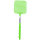 Creative Retractable Plastic Fly Swatter Summer Supplies Mosquito Swatter(Green)