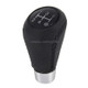 Universal 5-Speed Manual Shift Knob Manual Gear Shift Knob Stick Head Fit for All Car(Black)
