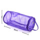 Mesh Bag DIY Hand Weaving Tools Yarn Storage Knitting Bag Organizer Hollow Yarn Bag(Big Purple)