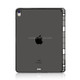 Highly Transparent TPU Soft Protective Case for iPad Pro 11 inch (2018), with Pen Slot (Black)