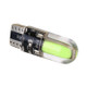 10 PCS T10 DC12V / 1W Car Clearance Light COB Lamp Beads (Green Light)