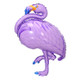 2 PCS Animal Bird Shape Aluminum Film Balloon Wedding Birthday Party Decoration Balloon(Purple)