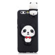 For Huawei P10 3D Cartoon Pattern Shockproof TPU Protective Case(Red Bow Panda)