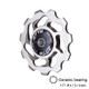 ZTTO 11T 4/5/6 MM Bicycle Derailleur Ceramic Bearing Bicycle Accessories (Silver)