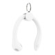 For AirPods 1 / 2 / AirPods Pro / Huawei FreeBuds 3 Wireless Earphones Silicone Anti-lost Lanyard Ear Hook(White)