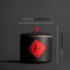 Portable Ceramic Tea-leaves Sealed Tank Tea Set (Black)