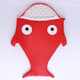 Cute Shark Style Baby Sleeping Clothing Bag for 1-1.5 Years Baby, Size: 105cm x 55cm(Red)