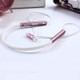 BT-790 Bluetooth 4.2 Hanging Neck Design Bluetooth Headset, Support Music Play & Switching & Volume Control & Answer(Gold)