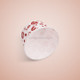 3000 PCS Red Lips Pattern Round Lamination Cake Cup Muffin Cases Chocolate Cupcake Liner Baking Cup, Size: 5 x 3.8  x 3cm