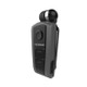 F910 CSR4.1 Retractable Cable Caller Vibration Reminder Anti-theft Bluetooth Headset (Grey)