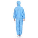 Striped Anti-static Split Hood Dust-proof Work Suit, Size:XXXXXL(Blue)