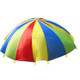 7m Children Outdoor Game Exercise Sport Toys Rainbow Umbrella Parachute Play Fun Toy with 32 Handle Straps for Families / Kindergartens / Amusement Parks