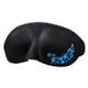 Home and Travel Sleeping Eye Mask Eyepatch with Adjustable Strap(Black)