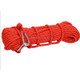 Climbing Auxiliary Rope Static Rope Safety Rescue Rope, Length: 10m Diameter: 10mm(Red)