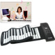 61  Keys Portable MIDI Silicone Flexible Roll Up Piano, Keyboard: 90 x 7 x 0.6cm