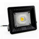 50W Waterproof LED Floodlight Lamp, Luminous Flux: > 4000LM, PF > 0.9, RA > 80, AC 90-140V(Warm White)