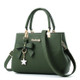 Women Luxury Tote Plum Blossom Bow Sweet Messenger Bag(Green)