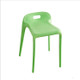 Dining Room Furniture Minimalist Modern Dining Chair Plastic Stool Leisure Living Room Stools(Green)