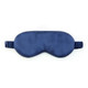 Adjustable Pure Silk Health Sleep Double-Side Shading Eye Mask(Navy Blue)