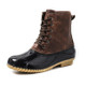 Woman Sonwy boots Shoes Waterproof  Boots for all Seasons Brown Color Rubber Bottom Warm boot shoes, Size:37(Brown)