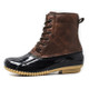 Woman Sonwy boots Shoes Waterproof  Boots for all Seasons Brown Color Rubber Bottom Warm boot shoes, Size:40(Brown)