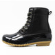 Woman Sonwy boots Shoes Waterproof  Boots for all Seasons Brown Color Rubber Bottom Warm boot shoes, Size:42(Black)
